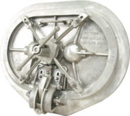 Internal Hinge Watertight Hatch | Quick Acting | Oval 15" X 24" | Aluminum
