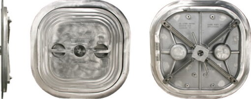 Watertight Hatch | Low Profile, QuickActing | Square 24" X 24" | Aluminum - Image 4