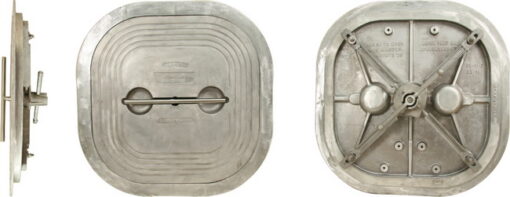 Watertight Hatch | Quick Acting | Square 24" X 24" | Aluminum - Image 4