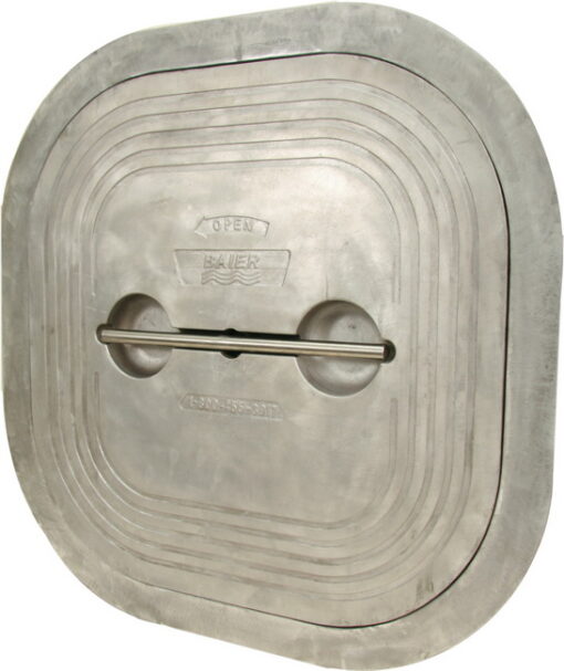 Watertight Hatch | Quick Acting | Square 24" X 24" | Aluminum