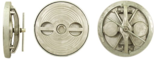 Flush Deck Hatch | Hex Centerbolt | Round 14" | Aluminum, Steel - Image 4