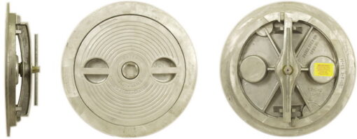 Flush Deck Hatch | Hex CenterBolt | Round 16" | Aluminum, Steel - Image 6