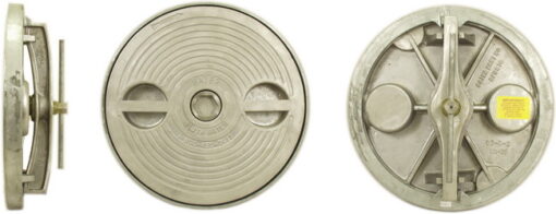 Flush Deck Hatch | Hex CenterBolt | Round 16" | Aluminum, Steel - Image 4