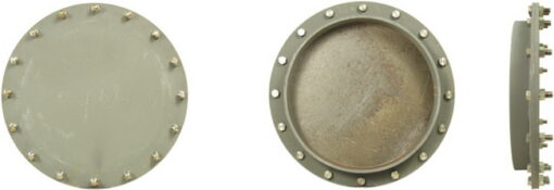 Clean-Out Hatch - Round 14" &18" Raised Coaming